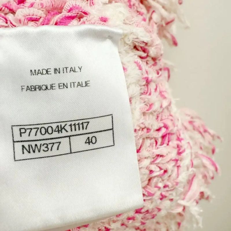 Chanel Chanel Pink Short Coat for Women 0089 Size S / US 4 / IT 40 - 4 Thumbnail