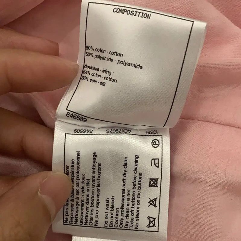 Chanel Chanel Pink Sleeveless Tweed T-Shirt for Women 0089 Size S / US 4 / IT 40 - 6 Thumbnail
