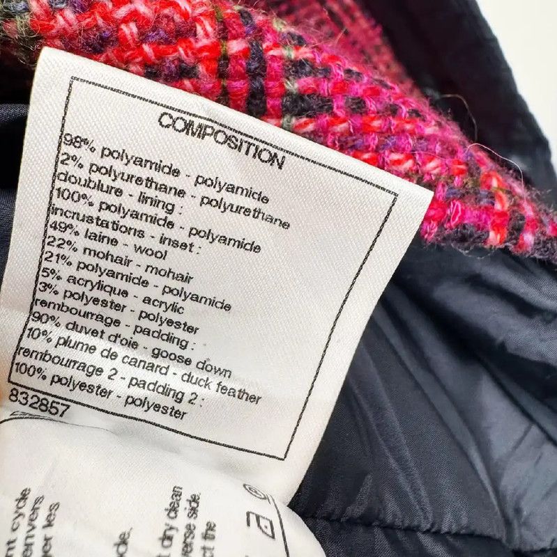 Chanel Chanel Women's Blue Puffer Jacket Size S 0089 Size S / US 4 / IT 40 - 8 Thumbnail