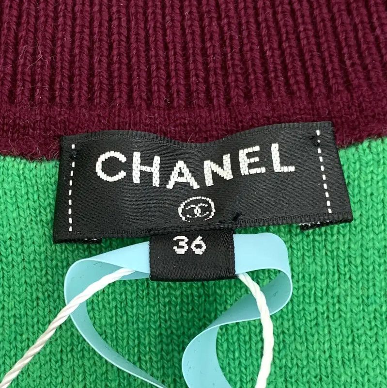 Chanel Chanel Red Cashmere Sweater for Women 0089 Size XS / US 0-2 / IT 36-38 - 5 Thumbnail