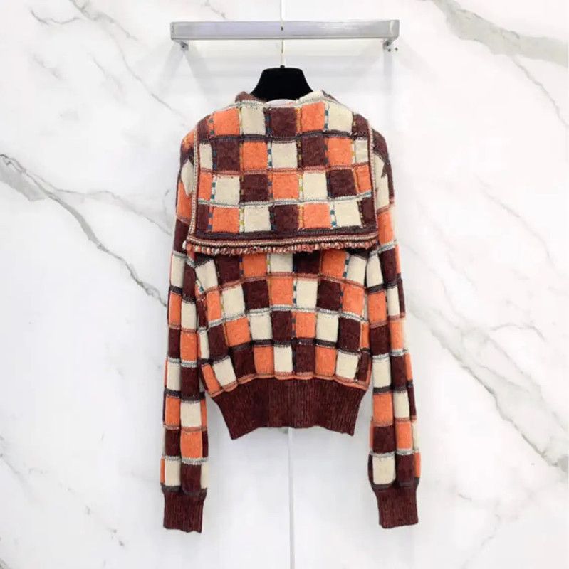 Chanel Chanel Color Block Cashmere Blend Sweater 0089 Size S / US 4 / IT 40 - 2 Thumbnail