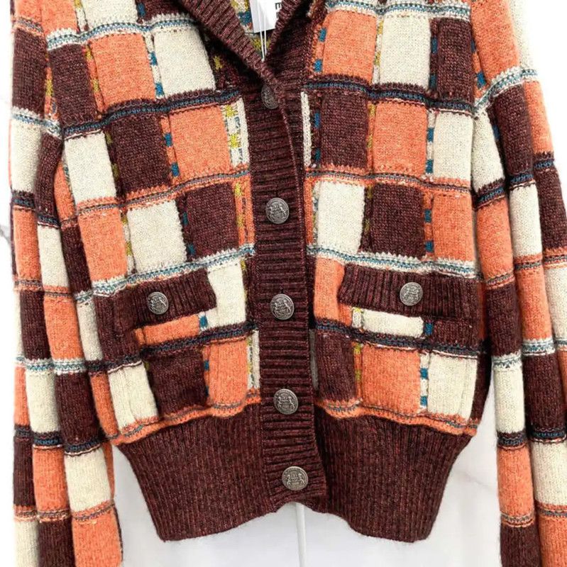 Chanel Chanel Color Block Cashmere Blend Sweater 0089 Size S / US 4 / IT 40 - 6 Thumbnail