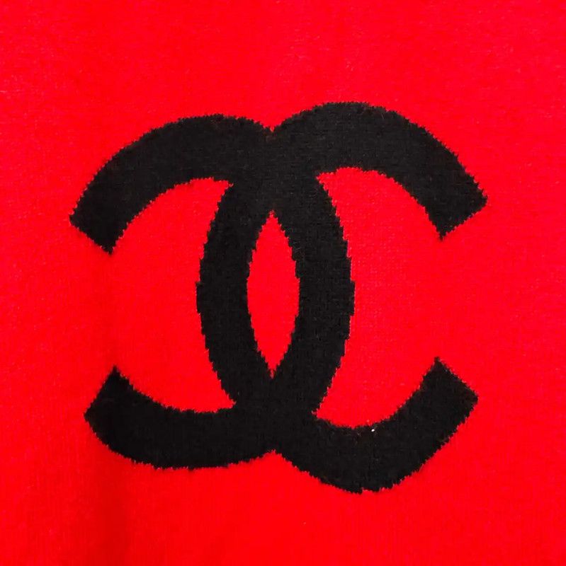 Chanel Chanel Red Cotton T-shirt for Women 0089 Size M / US 6-8 / IT 42-44 - 4 Thumbnail