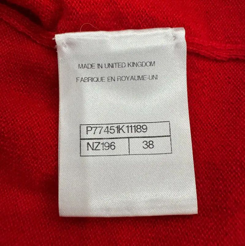 Chanel Chanel Red Cotton T-shirt for Women 0089 Size M / US 6-8 / IT 42-44 - 7 Thumbnail