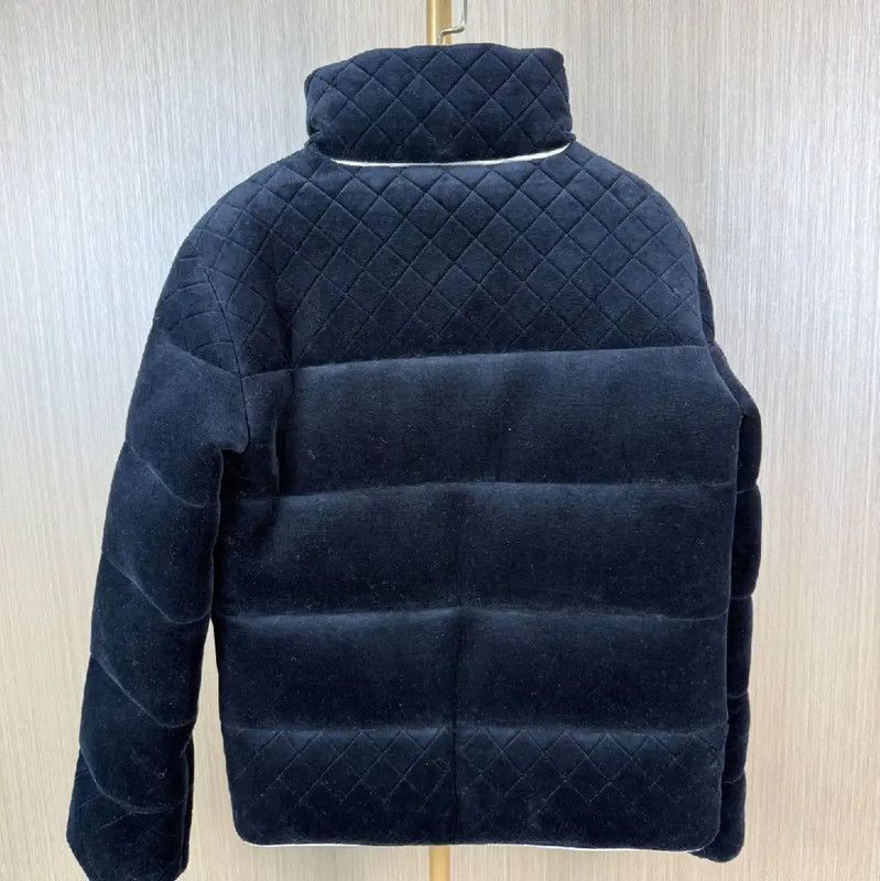 Chanel Chanel Black Cotton Puffer Jacket 0089 Size M / US 6-8 / IT 42-44 - 2 Thumbnail
