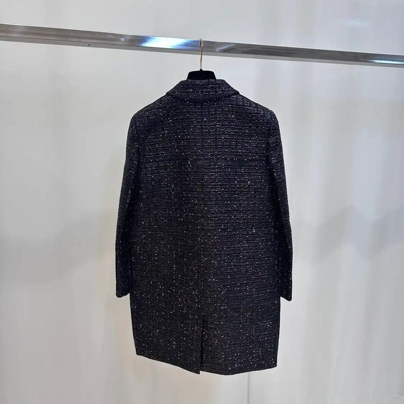 Chanel Chanel Multicolor Women's Coat 0089 Size M / US 6-8 / IT 42-44 - 2 Thumbnail