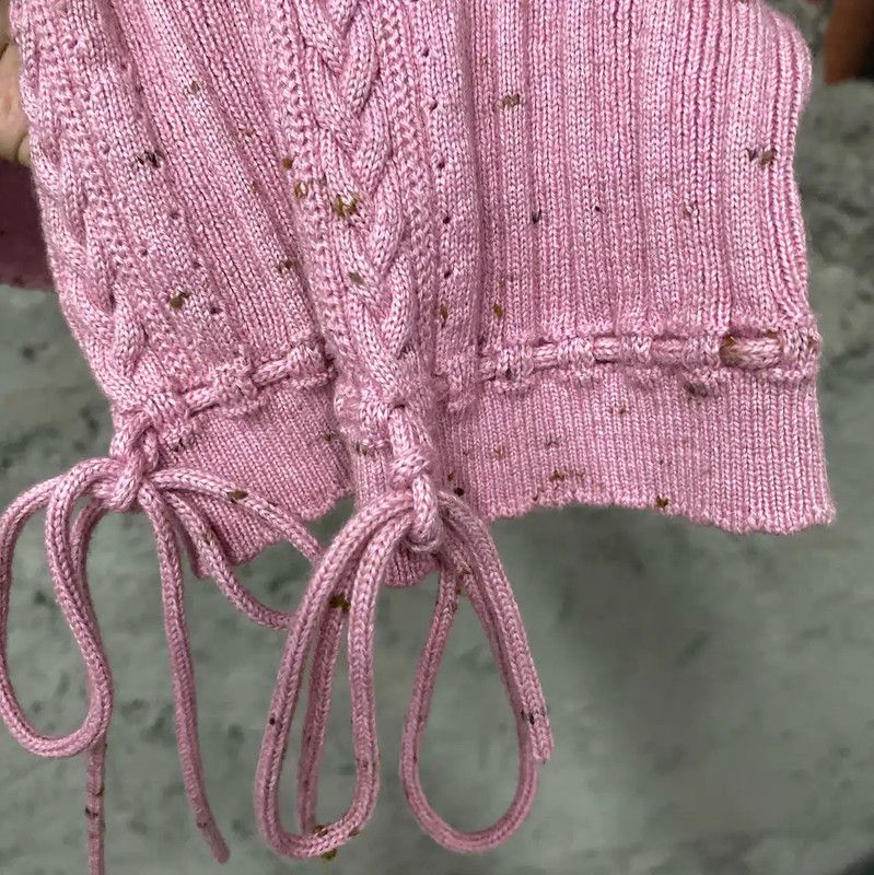 Chanel Chanel Pink Long Sleeve Pullover Sweater 0089 Size ONE SIZE - 5 Thumbnail