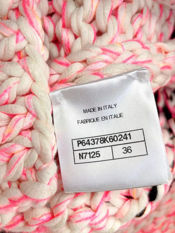 Chanel Chanel Pink Knit Women's Jacket 0089 Size M / US 6-8 / IT 42-44 - 9 Thumbnail