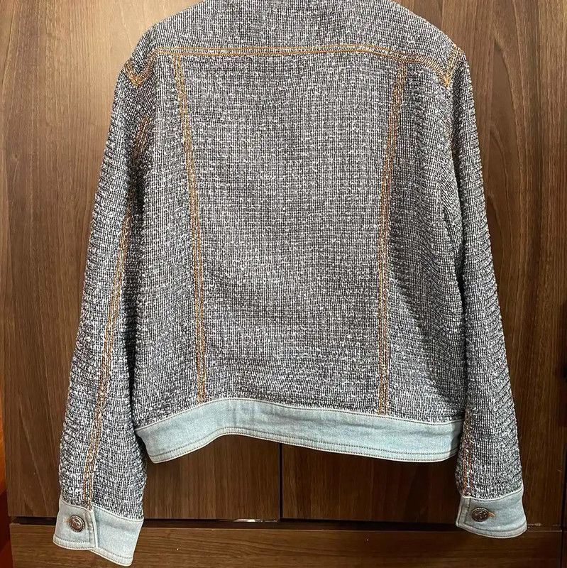 Chanel Chanel Gray Cotton Blend Women's Jacket 0089 Size S / US 4 / IT 40 - 8 Thumbnail