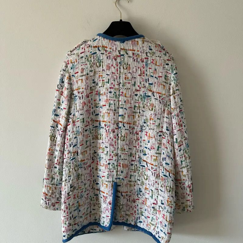 Chanel Chanel Colorful Cotton Women's Jacket 0089 Size XS / US 0-2 / IT 36-38 - 2 Thumbnail