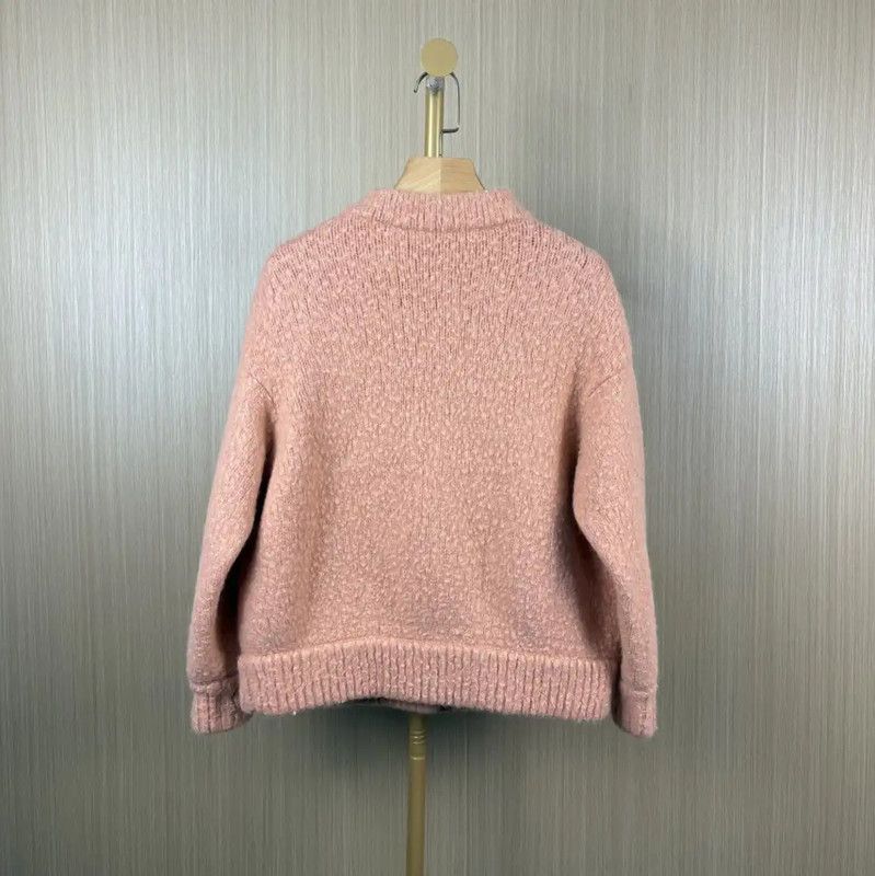 Chanel Chanel Pink Wool Cardigan for Women 0089 Size M / US 6-8 / IT 42-44 - 2 Thumbnail