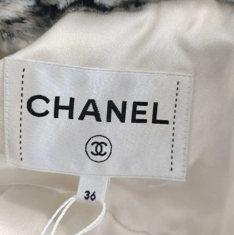 Chanel Chanel Color Blocked Wool Jacket for Women 0089 Size M / US 6-8 / IT 42-44 - 3 Thumbnail