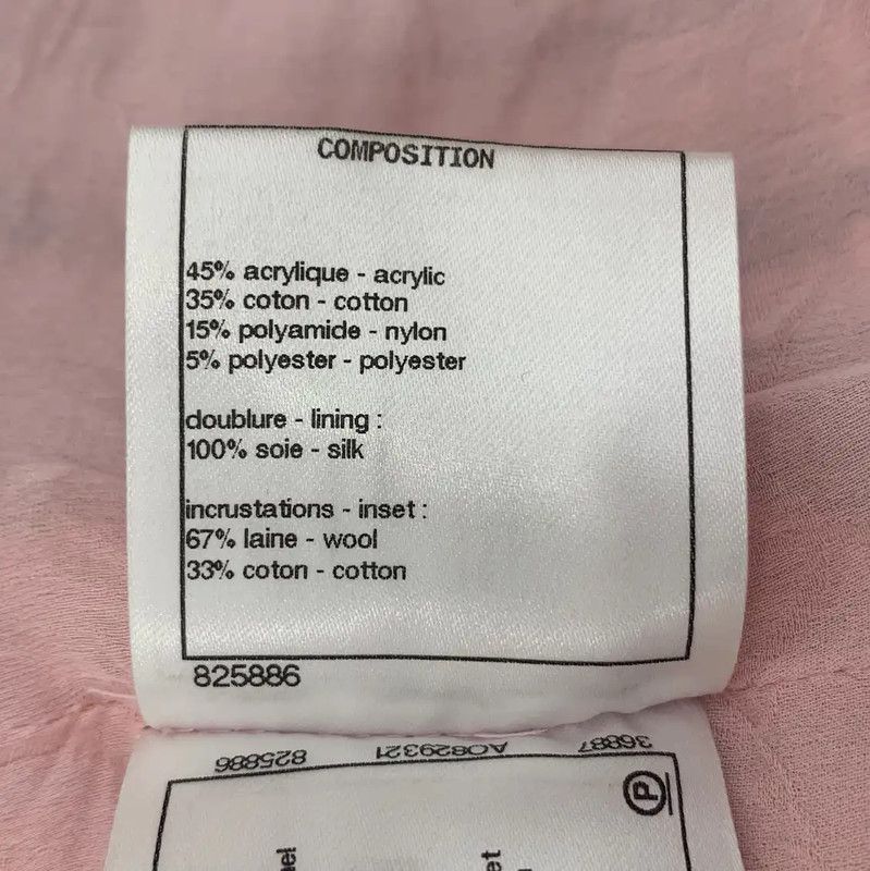 Chanel Chanel Pink XXS Women's Jacket 0089 Size XXS / US 00 / IT 34 - 8 Thumbnail