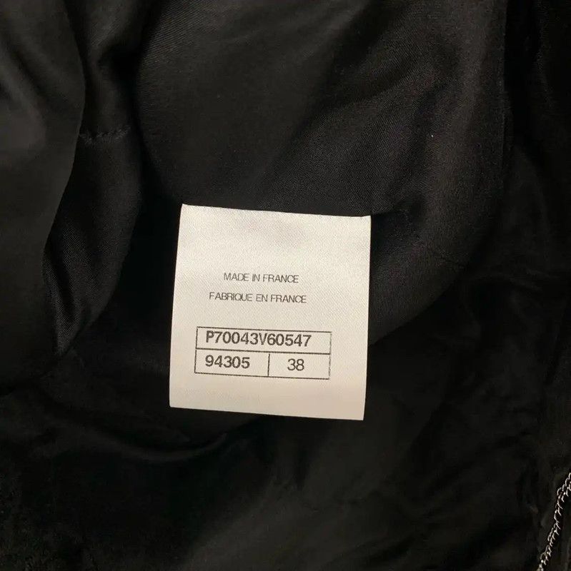 Chanel Chanel Black Ladies Jacket 0089 Size ONE SIZE - 3 Thumbnail