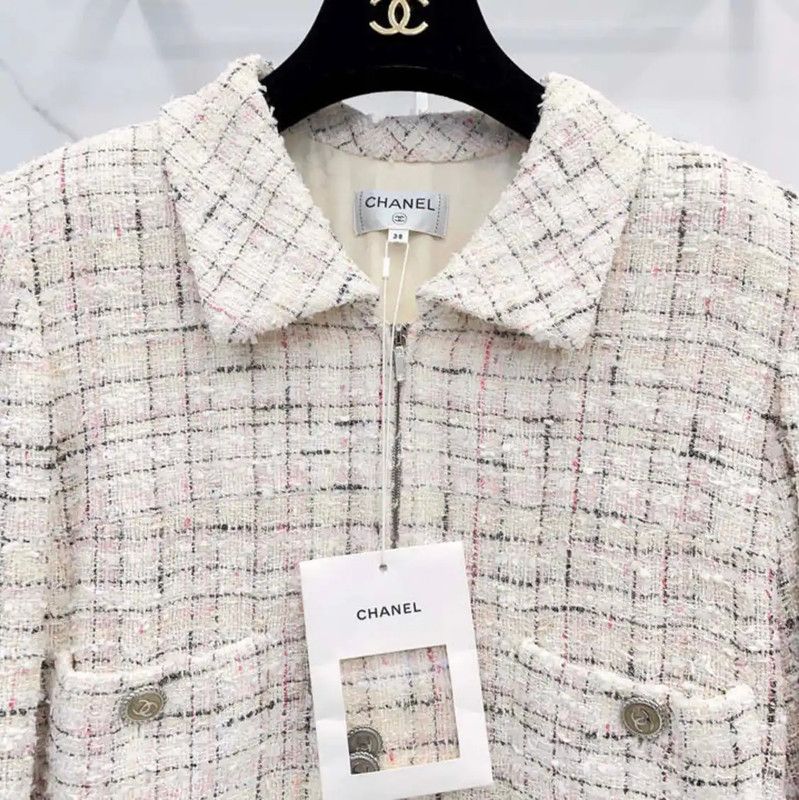 Chanel Chanel M Size Pink Cotton Dress 0089 Size M / US 6-8 / IT 42-44 - 4 Thumbnail