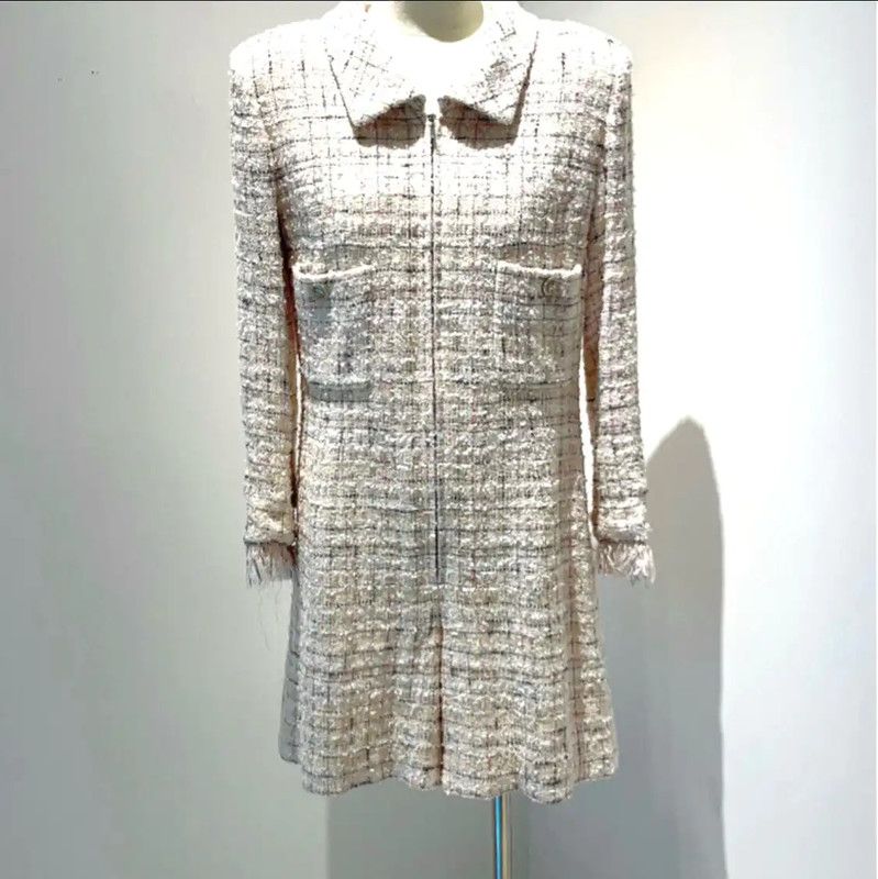 Chanel Chanel M Size Pink Cotton Dress 0089 Size M / US 6-8 / IT 42-44 - 2 Thumbnail