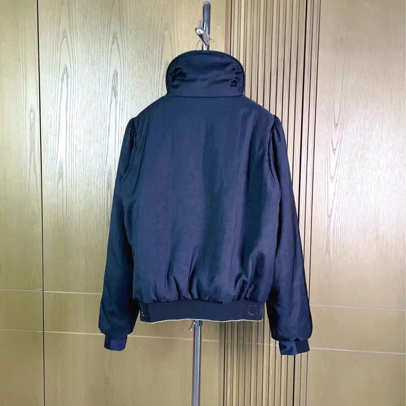 Chanel Chanel Black Nylon Cropped Jacket 0089 Size S / US 4 / IT 40 - 2 Thumbnail