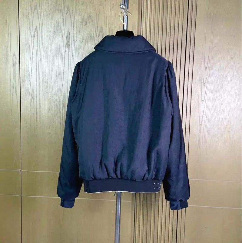 Chanel Chanel Black Nylon Cropped Jacket 0089 Size S / US 4 / IT 40 - 4 Thumbnail
