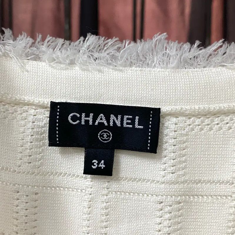 Chanel Chanel Summer Ivory Color Dress 0089 Size ONE SIZE - 5 Thumbnail