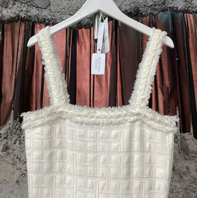 Chanel Chanel Summer Ivory Color Dress 0089 Size ONE SIZE - 3 Thumbnail