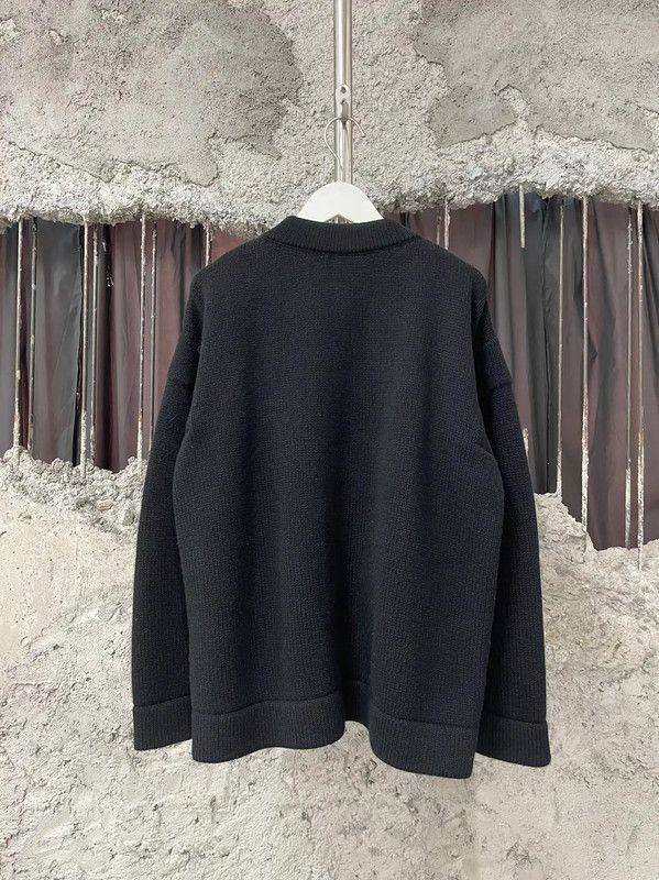 Chanel Chanel Black Wool Cardigan for Women 0089 Size ONE SIZE - 2 Thumbnail