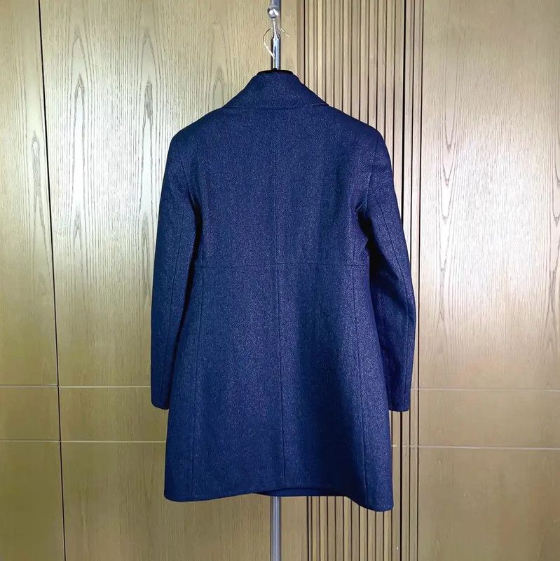 Chanel Chanel Wool Blend Long Sleeve Dress in Navy 0089 Size S / US 4 / IT 40 - 2 Thumbnail