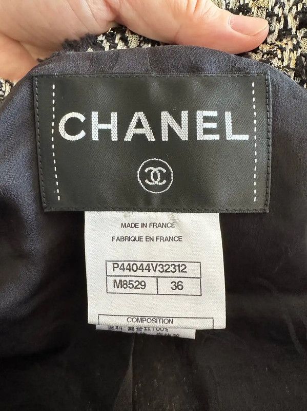 Chanel Chanel Gray Wool Ladies Jacket 0089 Size S / US 4 / IT 40 - 5 Thumbnail