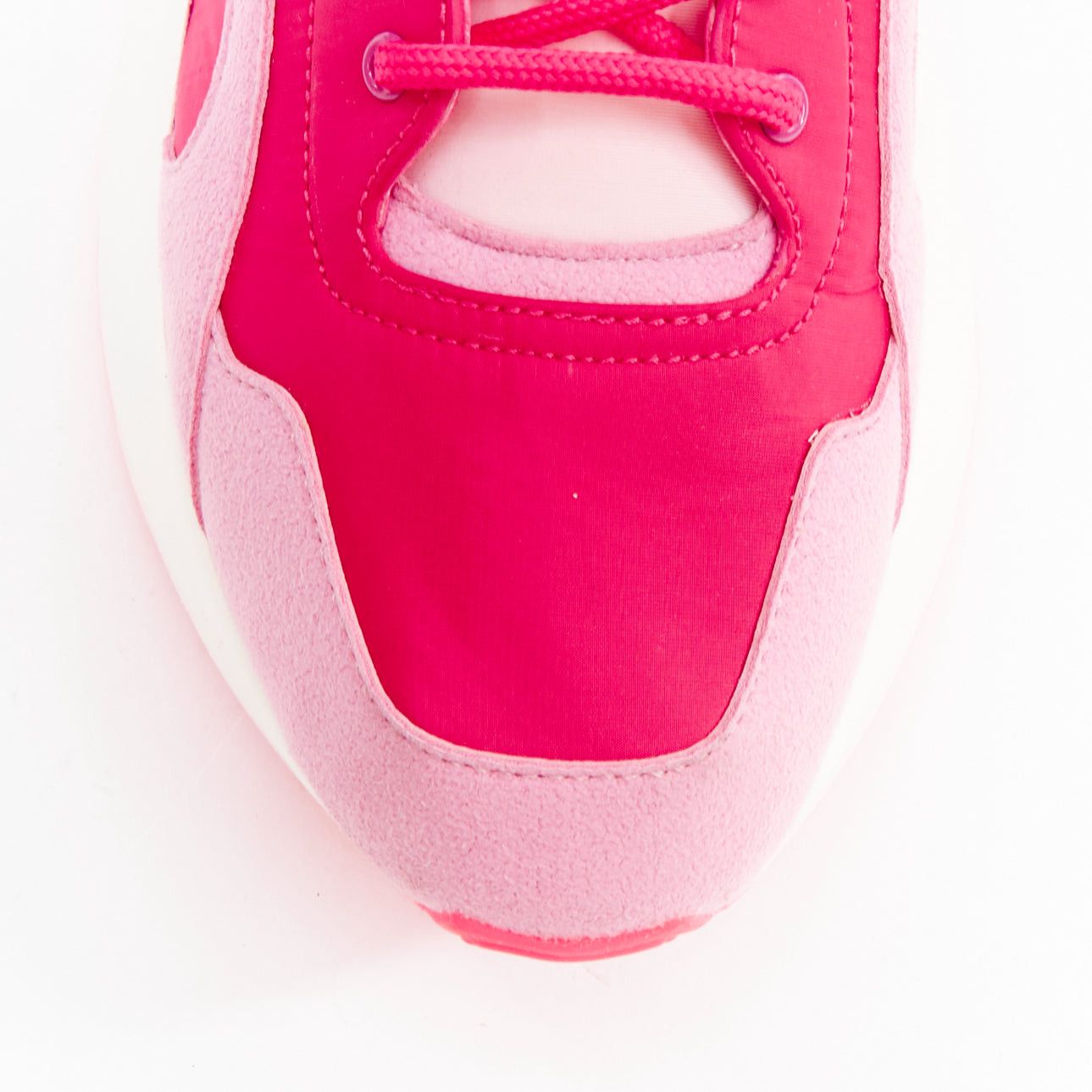 Stella McCartney STELLA MCCARTNEY Eclypse pink fabric patchwork dad sneakers EU38 Size US 8 / IT 38 - 6 Thumbnail