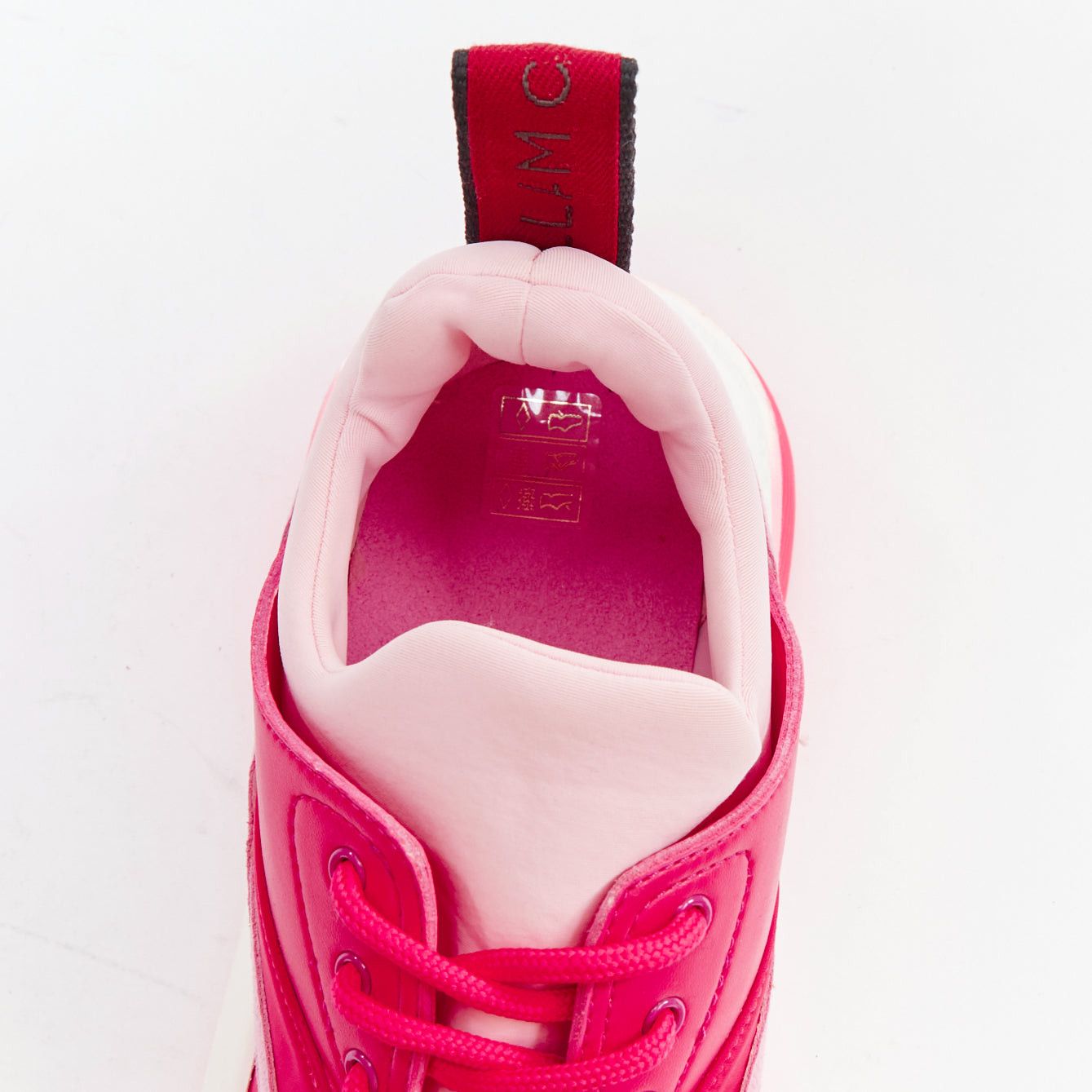 Stella McCartney STELLA MCCARTNEY Eclypse pink fabric patchwork dad sneakers EU38 Size US 8 / IT 38 - 9 Thumbnail