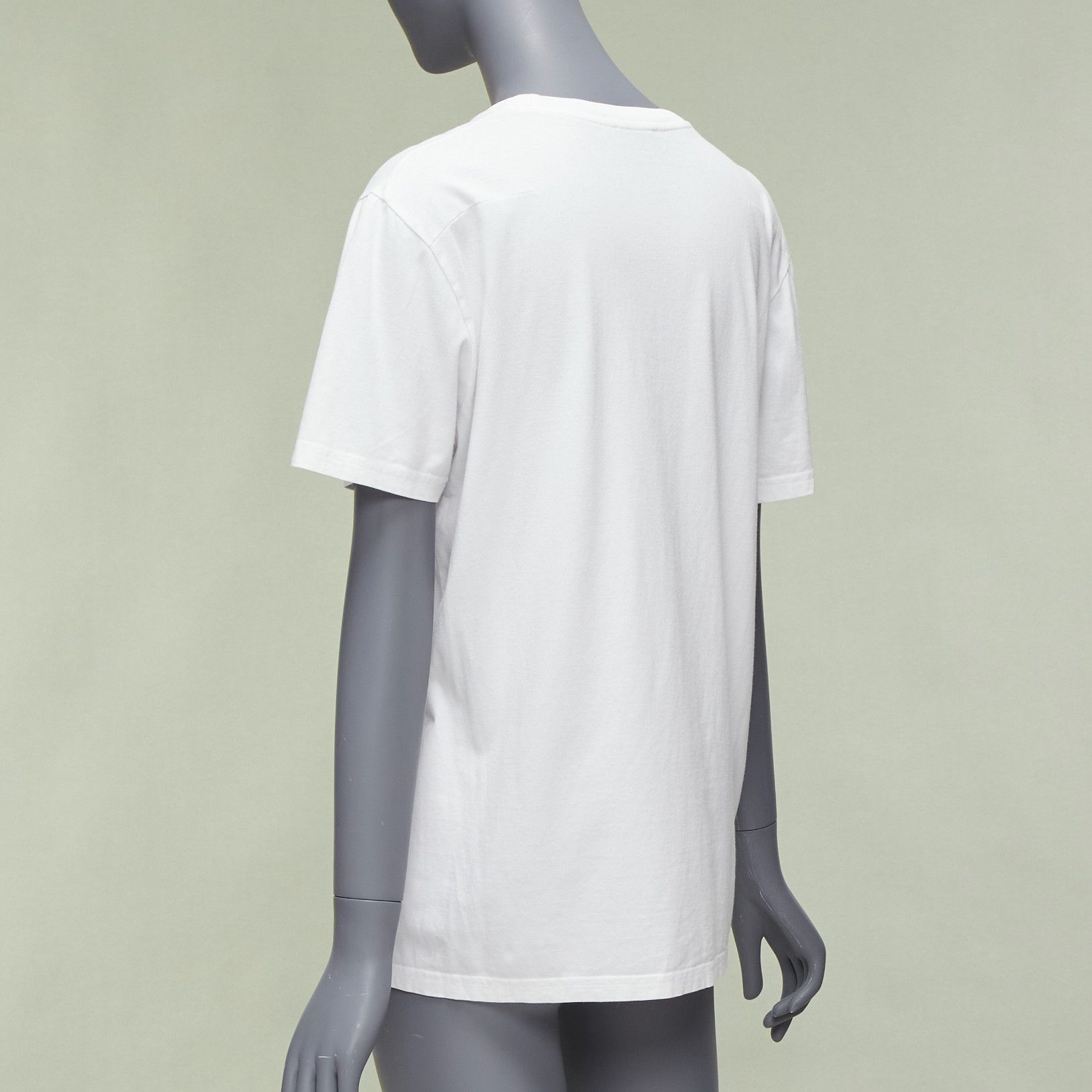 Dior DIOR HOMME Kaws white yellow cross eye logo bee embroidery tshirt XS Size US S / EU 44-46 / 1 - 6 Thumbnail