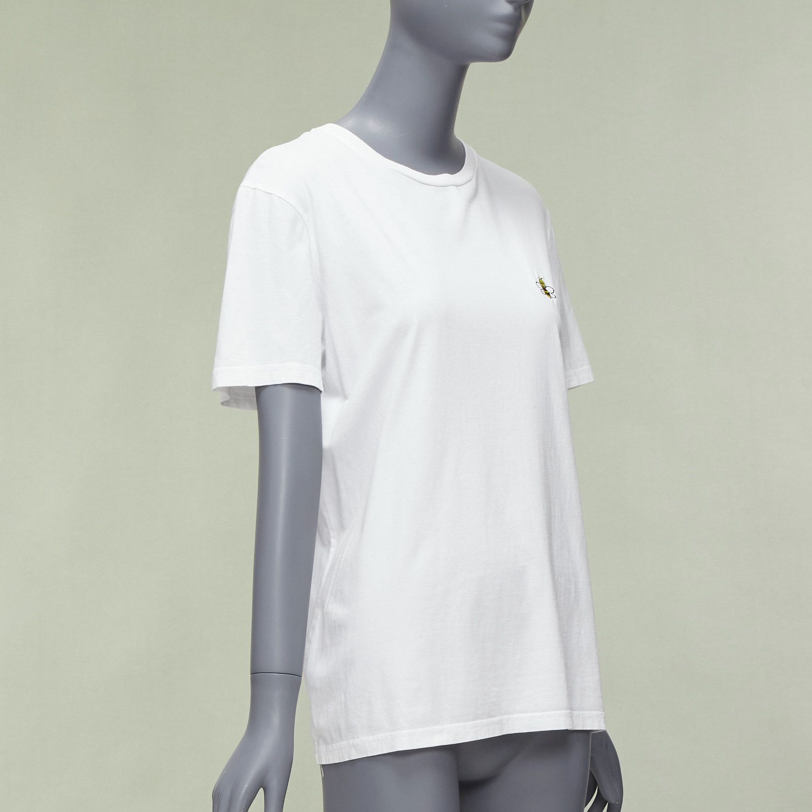 Dior DIOR HOMME Kaws white yellow cross eye logo bee embroidery tshirt XS Size US S / EU 44-46 / 1 - 3 Thumbnail