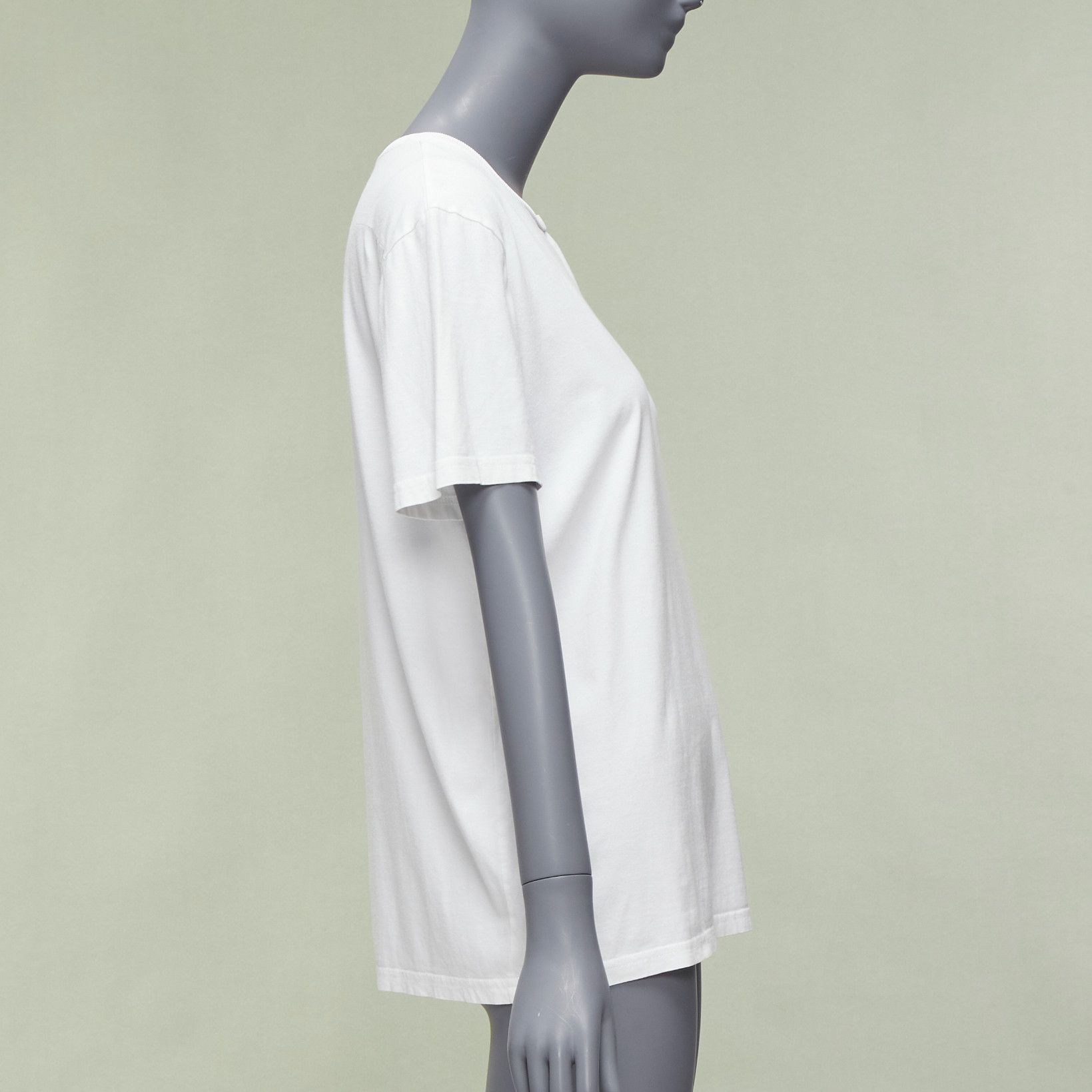 Dior DIOR HOMME Kaws white yellow cross eye logo bee embroidery tshirt XS Size US S / EU 44-46 / 1 - 4 Thumbnail