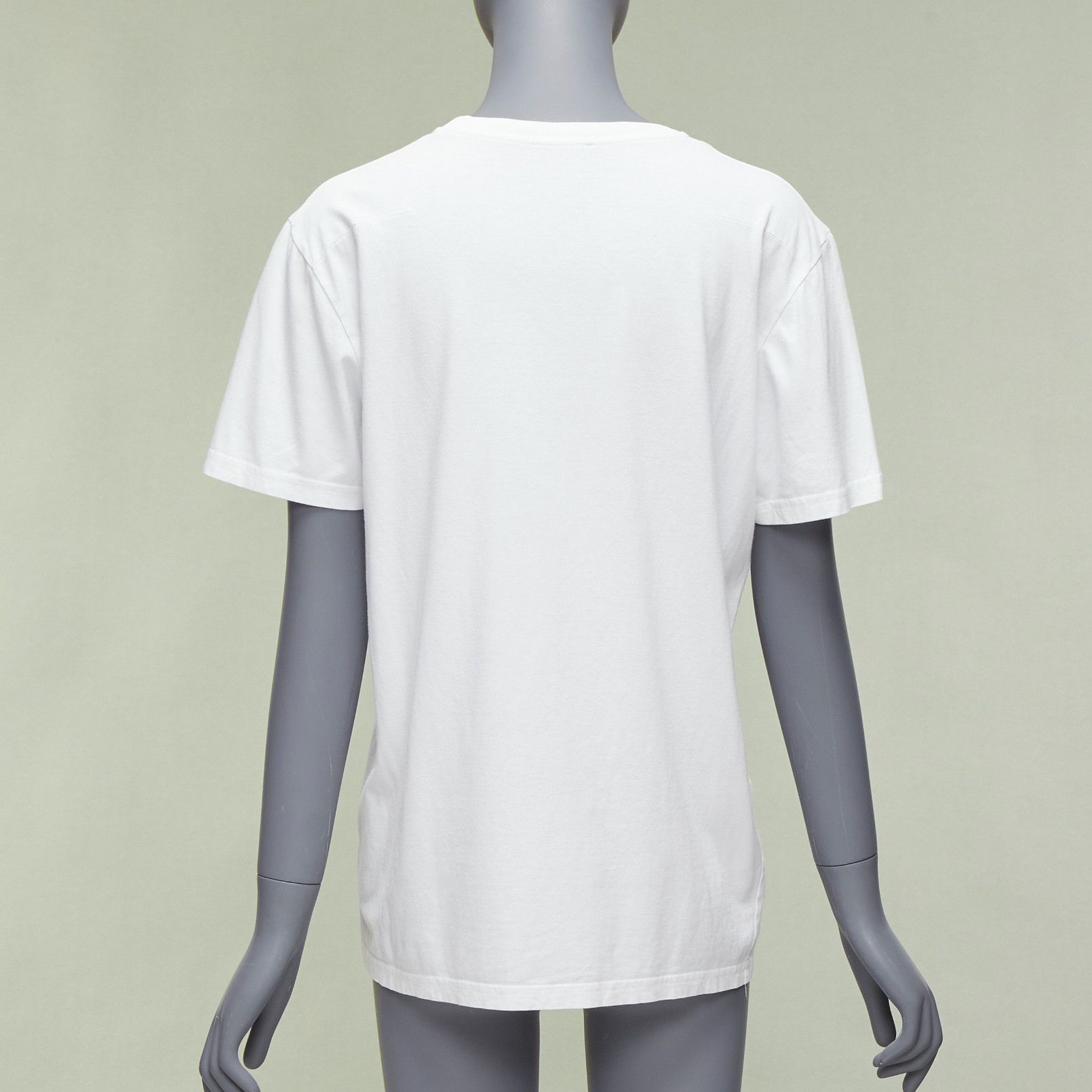 Dior DIOR HOMME Kaws white yellow cross eye logo bee embroidery tshirt XS Size US S / EU 44-46 / 1 - 5 Thumbnail
