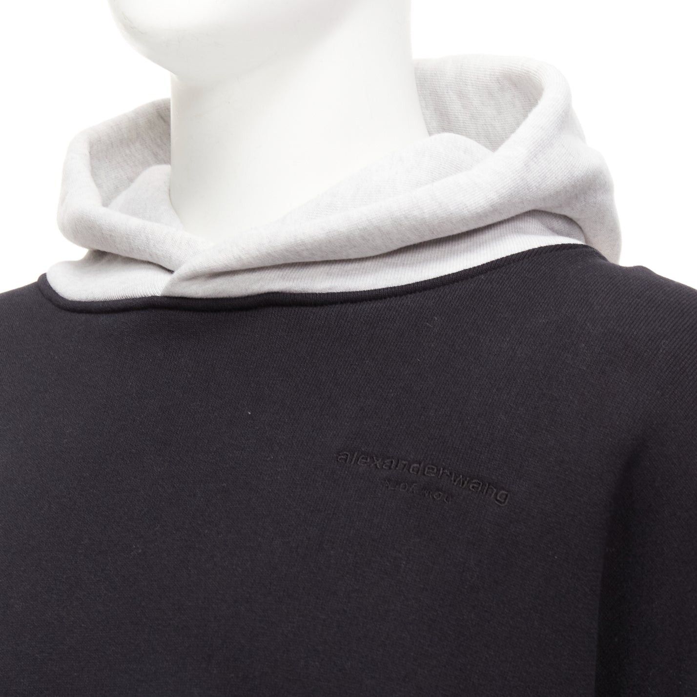 Alexander Wang ALEXANDER WANG multicolour colorblocked panelled hoodie sweatshirt M Size US M / EU 48-50 / 2 - 6 Thumbnail