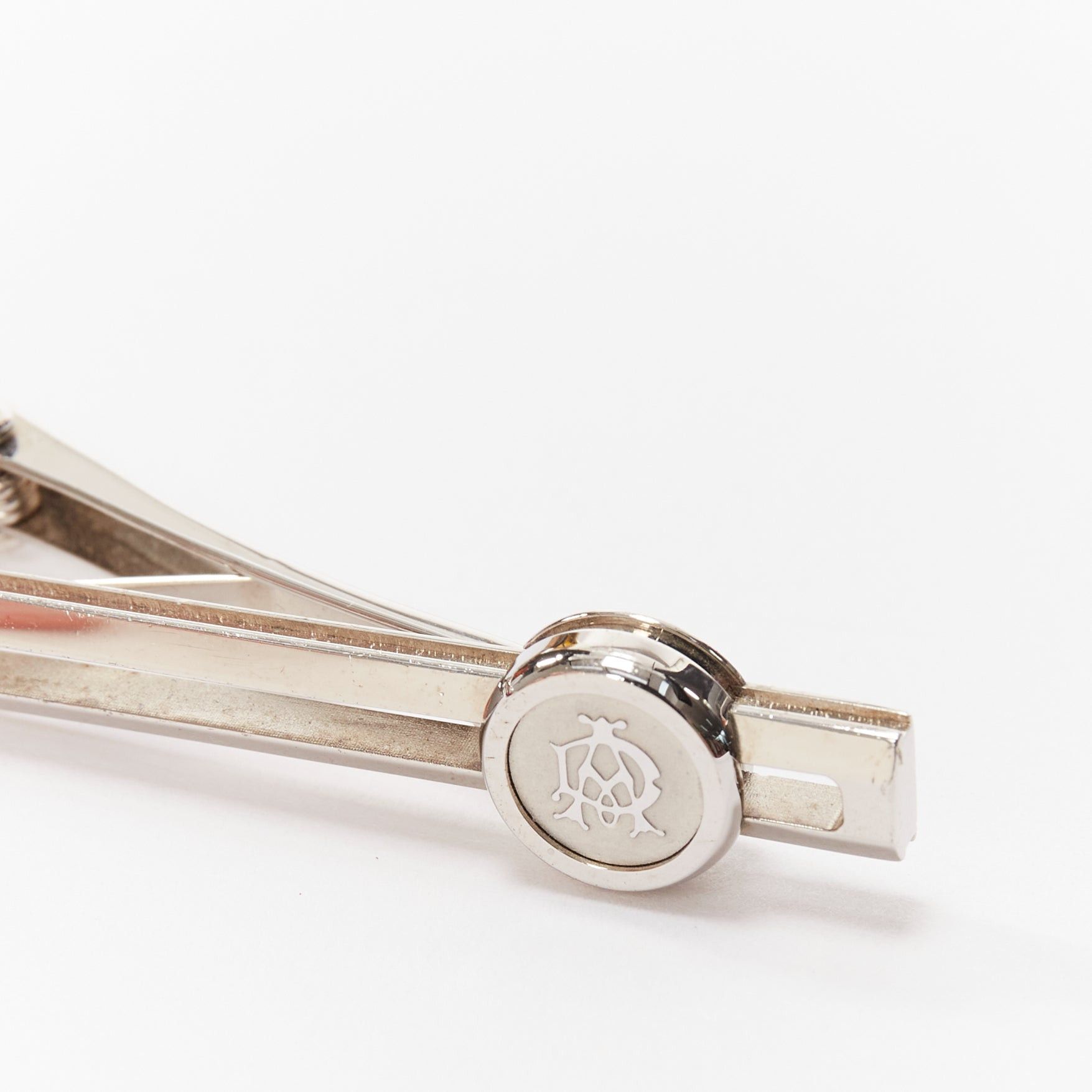 Alfred Dunhill ALFRED DUNHILL 925 sterling silver AD crest logo single tie clip Size ONE SIZE - 2 Thumbnail