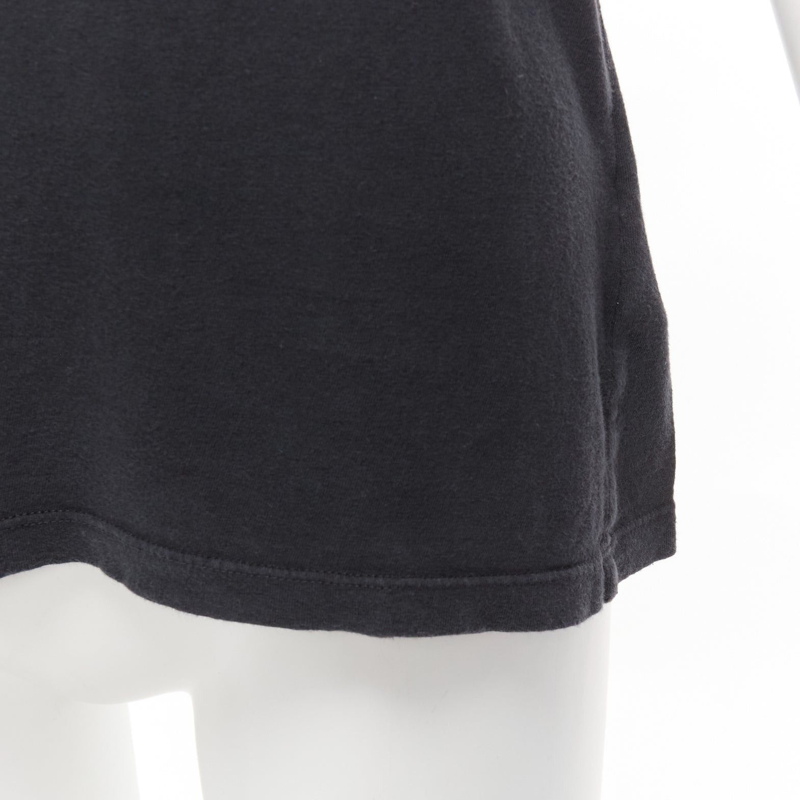 Dior CHRISTIAN DIOR Non Non Et Non washed black green cotton linen tshirt XS Size S / US 4 / IT 40 - 7 Thumbnail