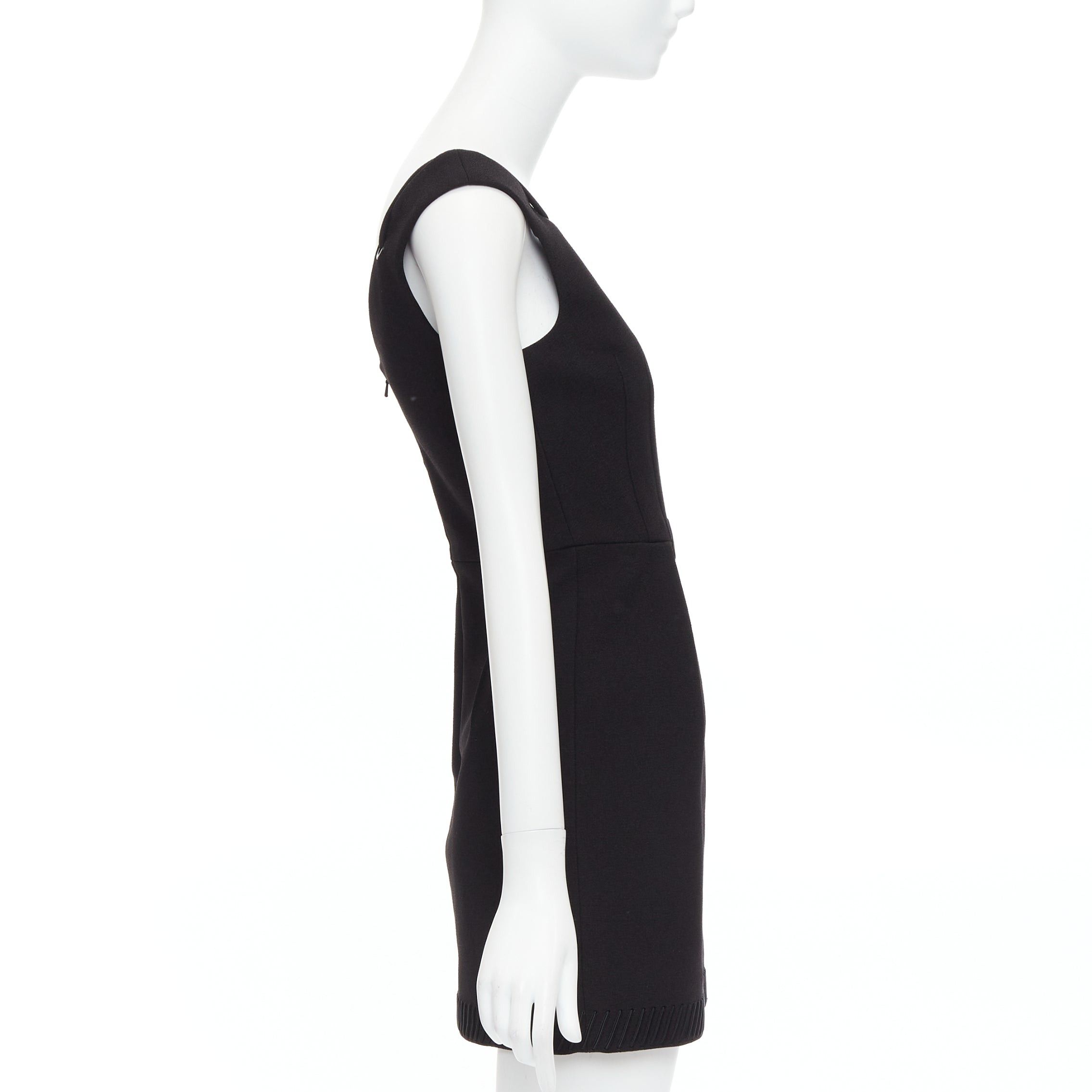 Other CAMILLA AND MARC Stella black rope applique cold shoulder mini dress UK6 XS Size S / US 4 / IT 40 - 4 Thumbnail