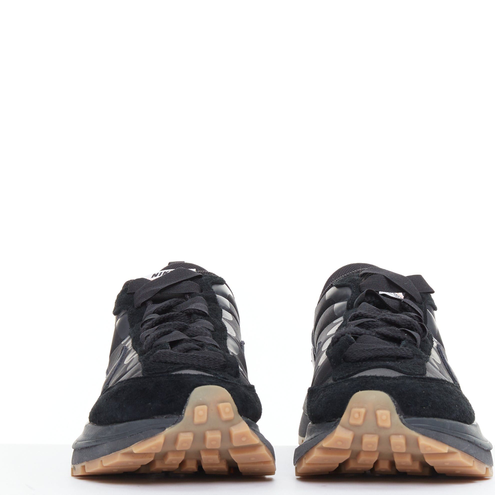 Nike NIKE SACAI VaporWaffle black gum beige deconstructed sneakers US3.5 EU35.5 Size US 5.5 / IT 35.5 - 3 Thumbnail