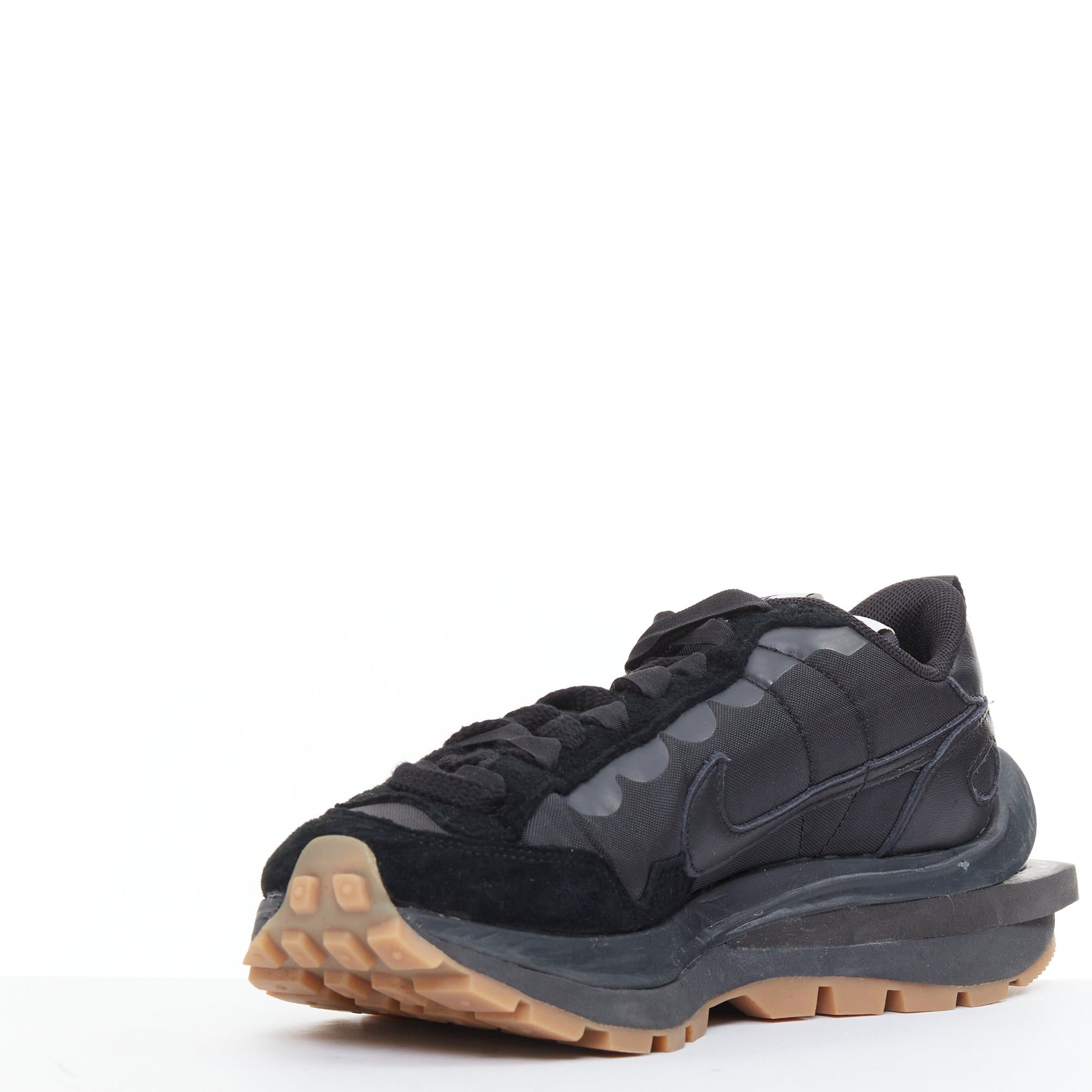 Nike NIKE SACAI VaporWaffle black gum beige deconstructed sneakers US3.5 EU35.5 Size US 5.5 / IT 35.5 - 4 Thumbnail