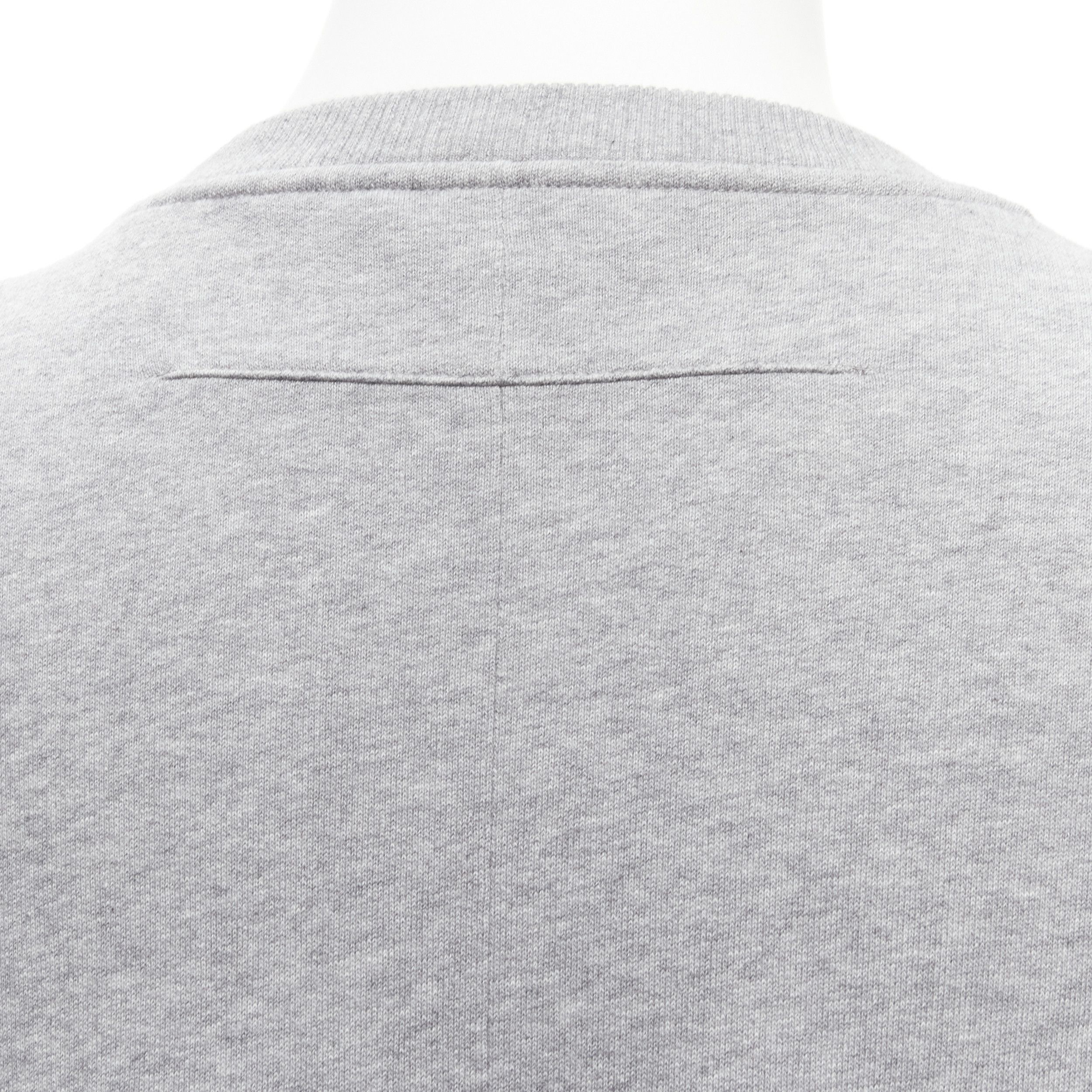Givenchy GIVENCHY Riccardo Tisci grey tribal girl graphic print cotton crew sweater S Size US S / EU 44-46 / 1 - 7 Thumbnail