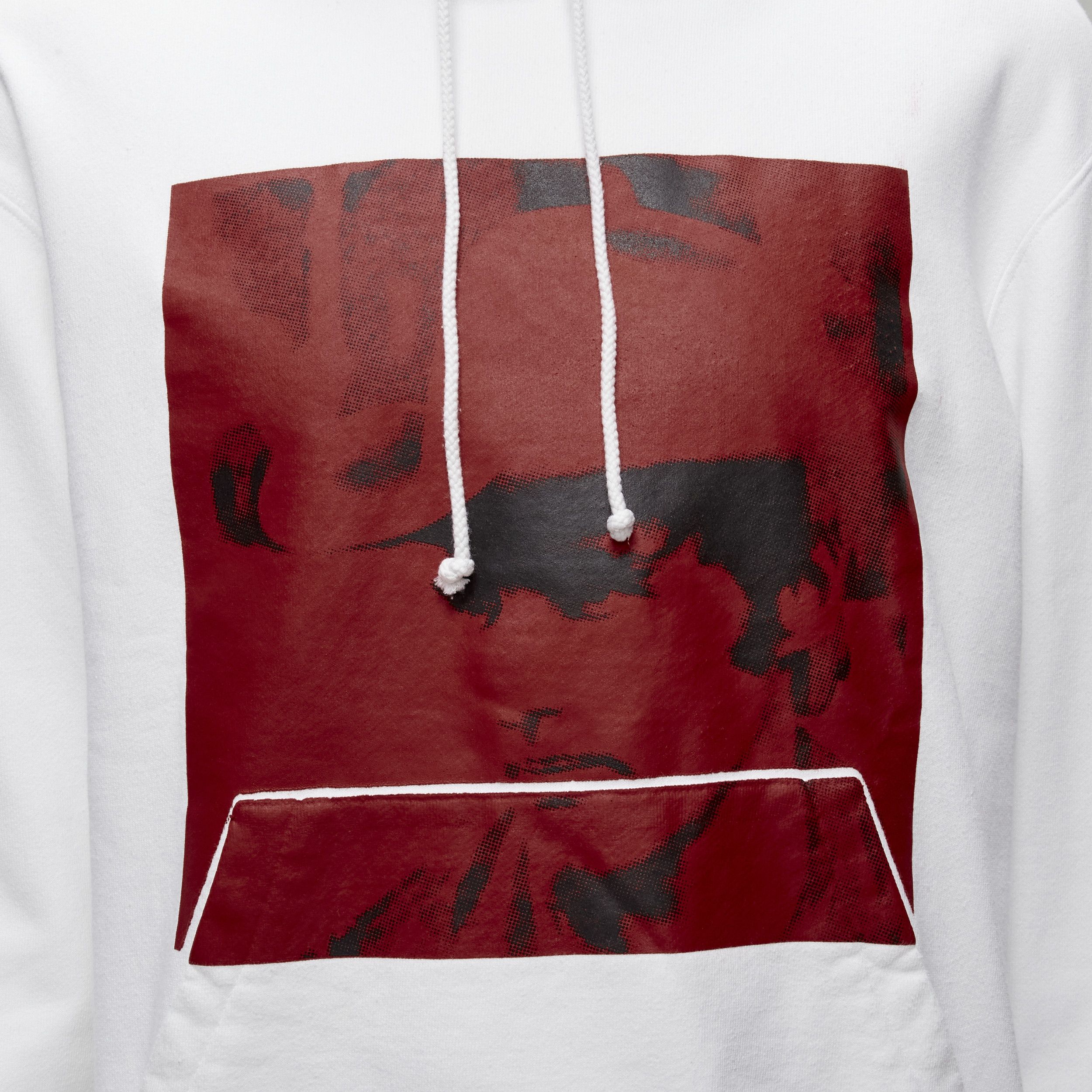 Calvin Klein CALVIN KLEIN 205W39NYC 2018 ANDY WARHOL red Cowboy print hoodie M Size US M / EU 48-50 / 2 - 2 Thumbnail