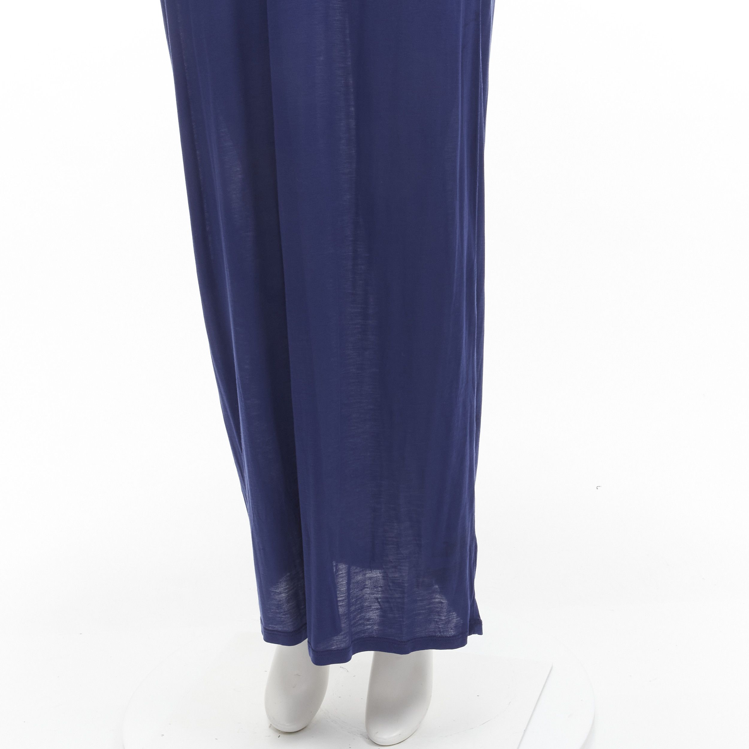 Acne Studios ACNE STUDIOS 2016 Ormanda Tencel navy cape illusion layered tank dress S Size M / US 6-8 / IT 42-44 - 8 Thumbnail