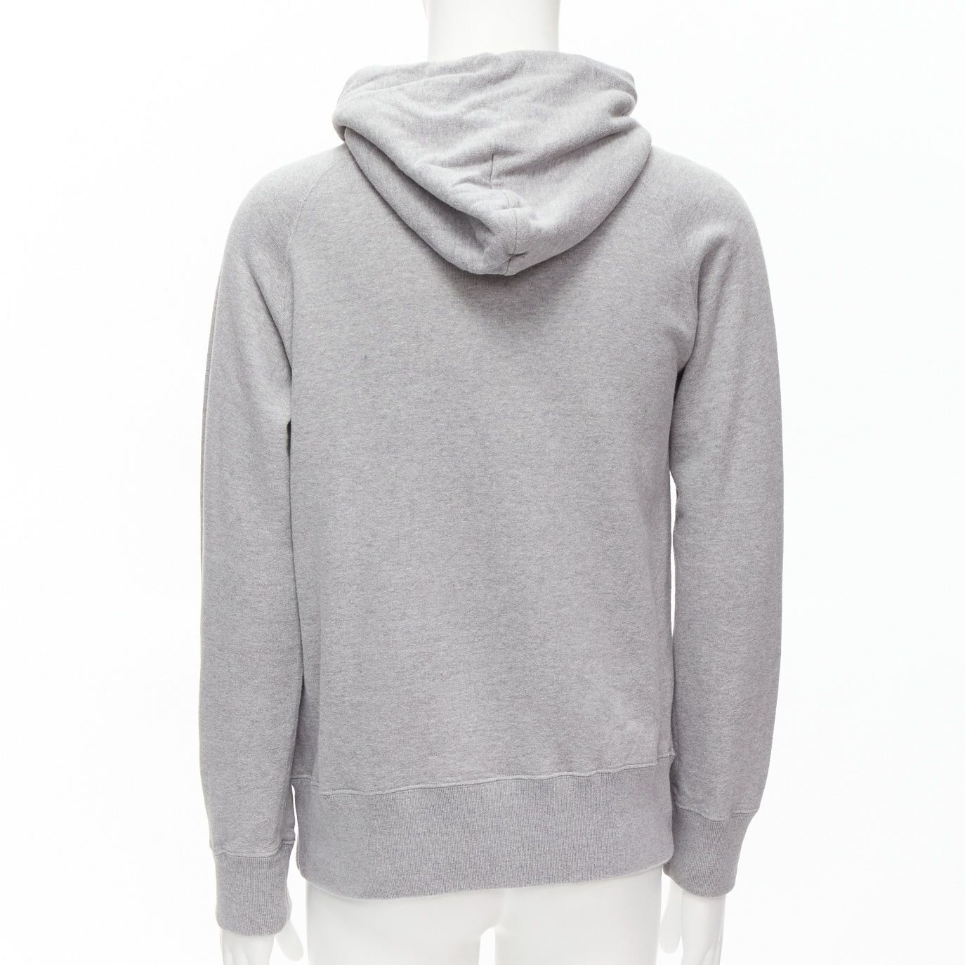 Sacai SACAI 2018 Stasis grey cotton slogan print hoodie sweatshirt JP1 S Size US S / EU 44-46 / 1 - 5 Thumbnail