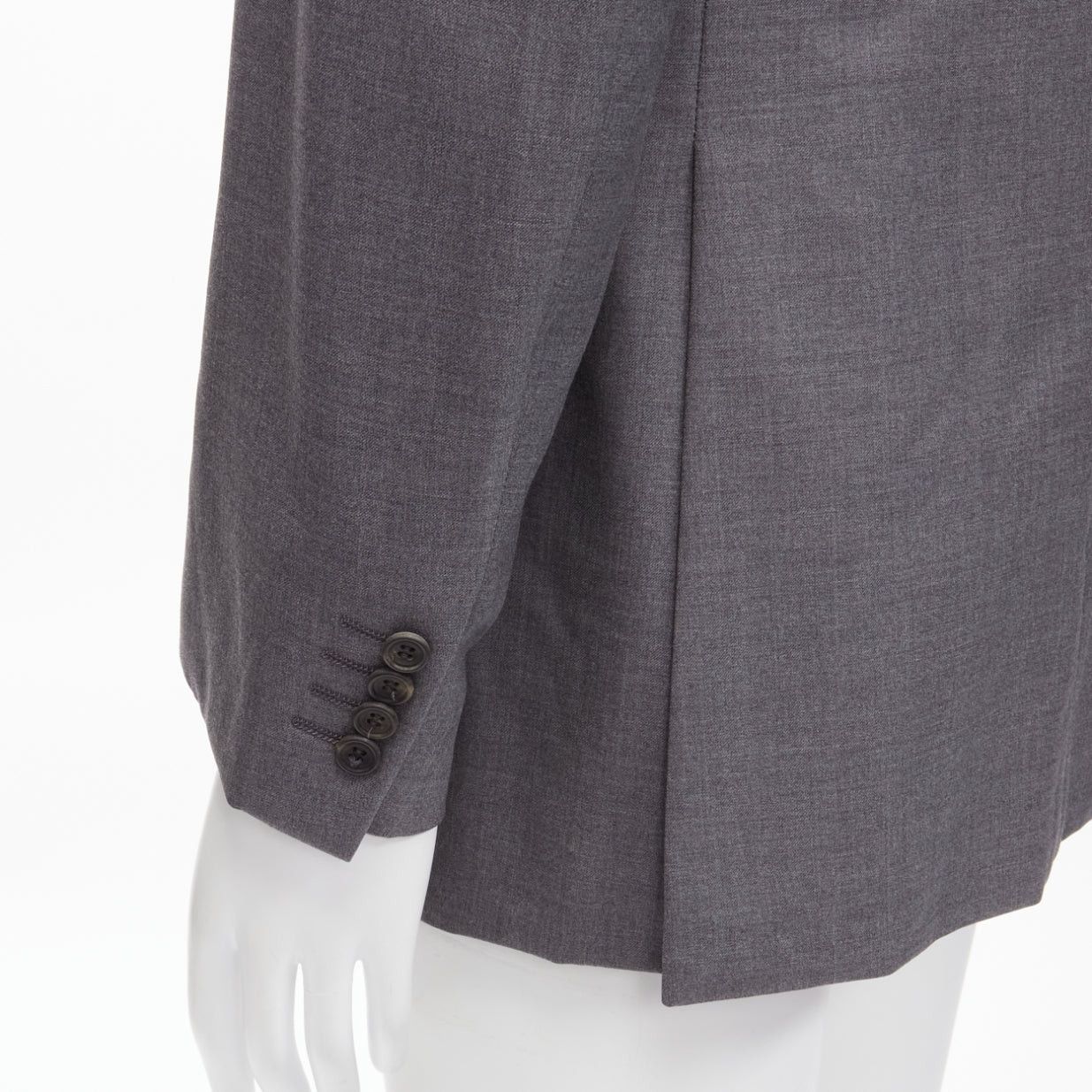 Other KILGOUR Saville Row grey virgin wool pink lining blazer jacket UK38 M Size 48R - 7 Thumbnail