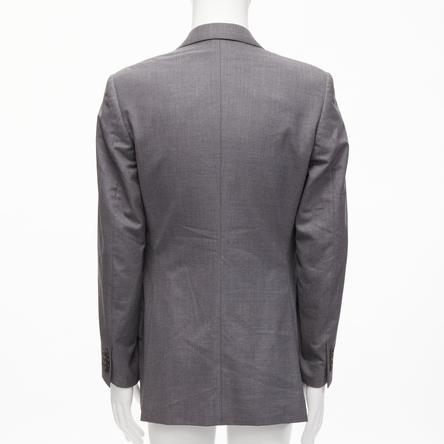 Other KILGOUR Saville Row grey virgin wool pink lining blazer jacket UK38 M Size 48R - 5 Thumbnail