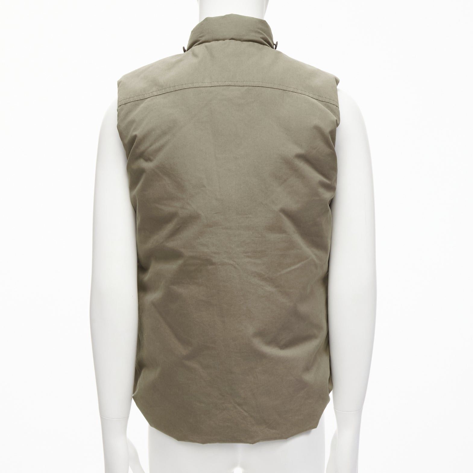 Other DER SAMMLER khaki weatherproof 100% ventile cotton padded puffer vest jacket EU48 M Size US M / EU 48-50 / 2 - 6 Thumbnail
