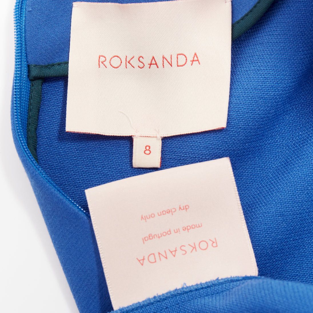 ROKSANDA ROKSANDA cobalt blue ruched bell sleeve structured top UK8 S Size S / US 4 / IT 40 - 8 Thumbnail
