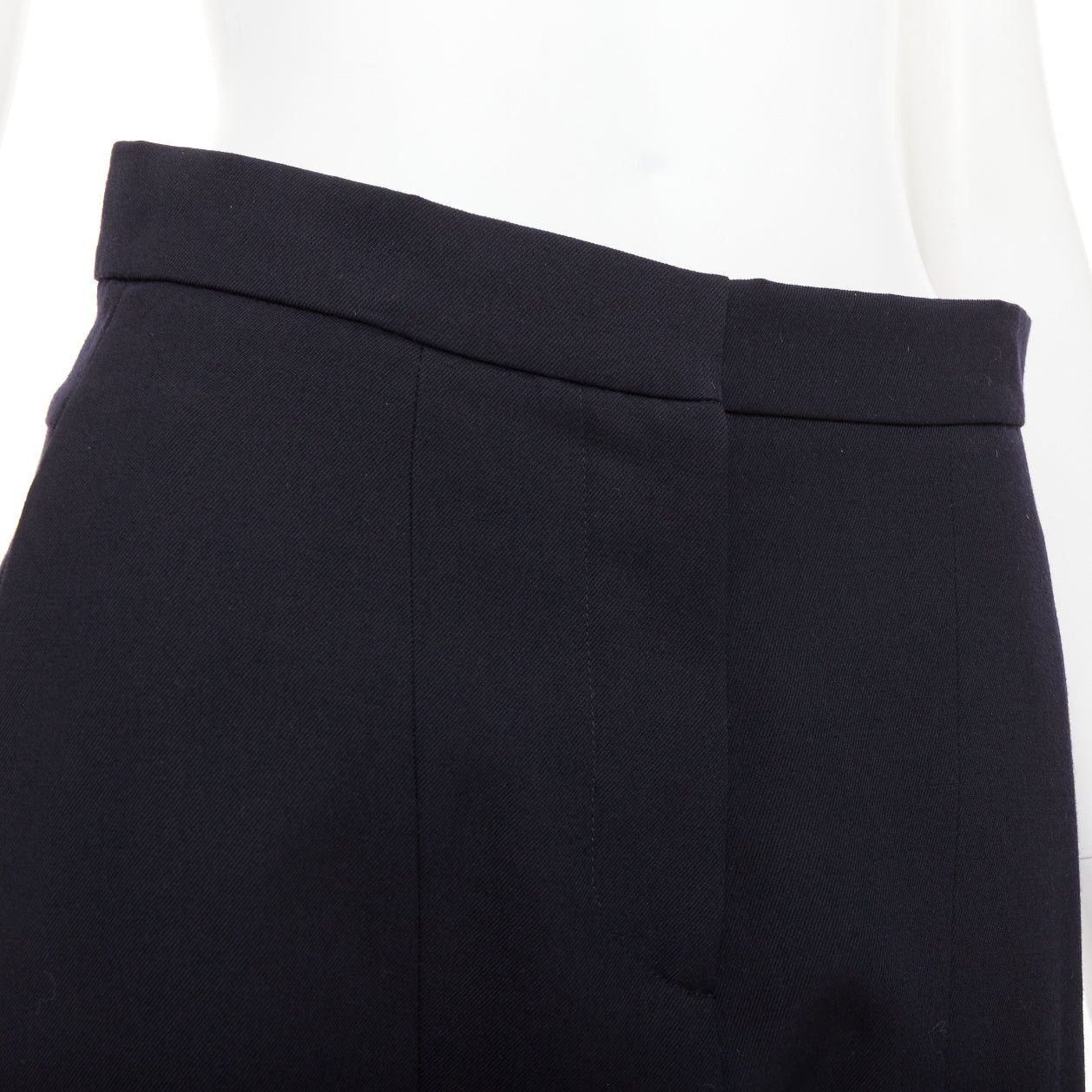 Marni MARNI black 100% virgin wool drop crotch harem knee shorts IT38 XS Size 26" / US 2 / IT 38 - 7 Thumbnail