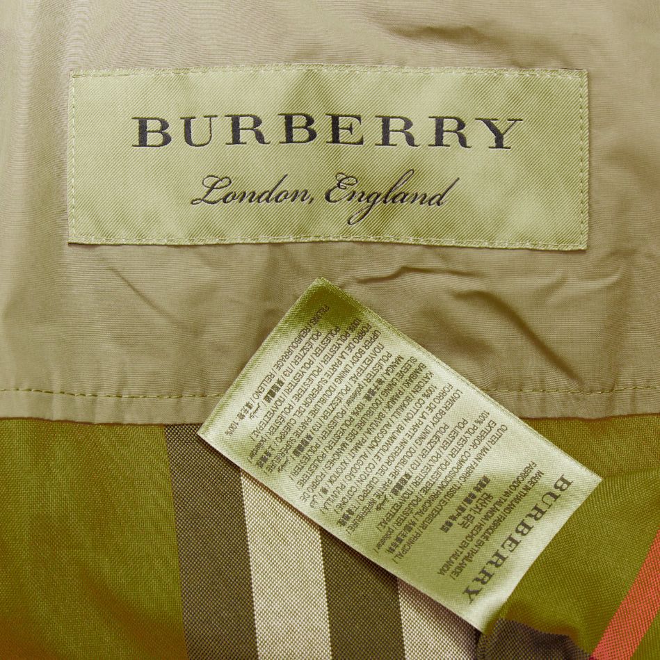 Burberry BURBERRY Amberford beige nylon tafetta House Check lined hooded trench coat IT38 XS Size S / US 4 / IT 40 - 9 Thumbnail