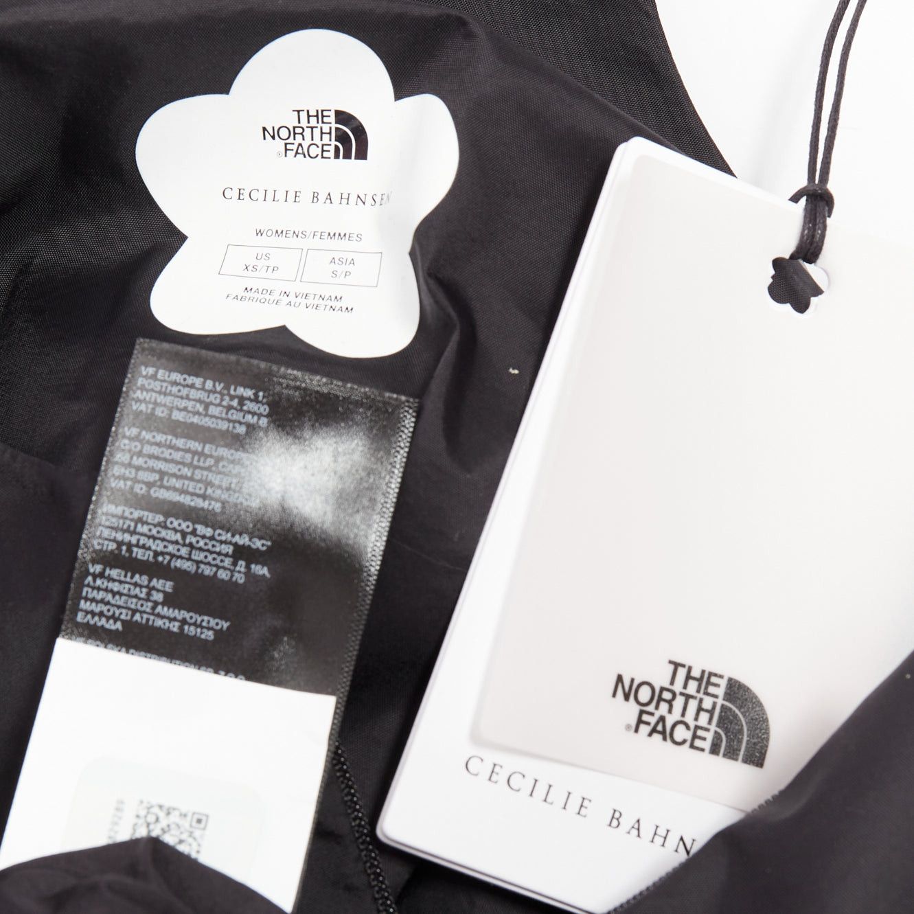 Cecilie Bahnsen CECILIE BAHNSEN THE NORTH FACE Shara Mountain black nylon puff tiered babydoll dress XS Size XS / US 0-2 / IT 36-38 - 8 Thumbnail